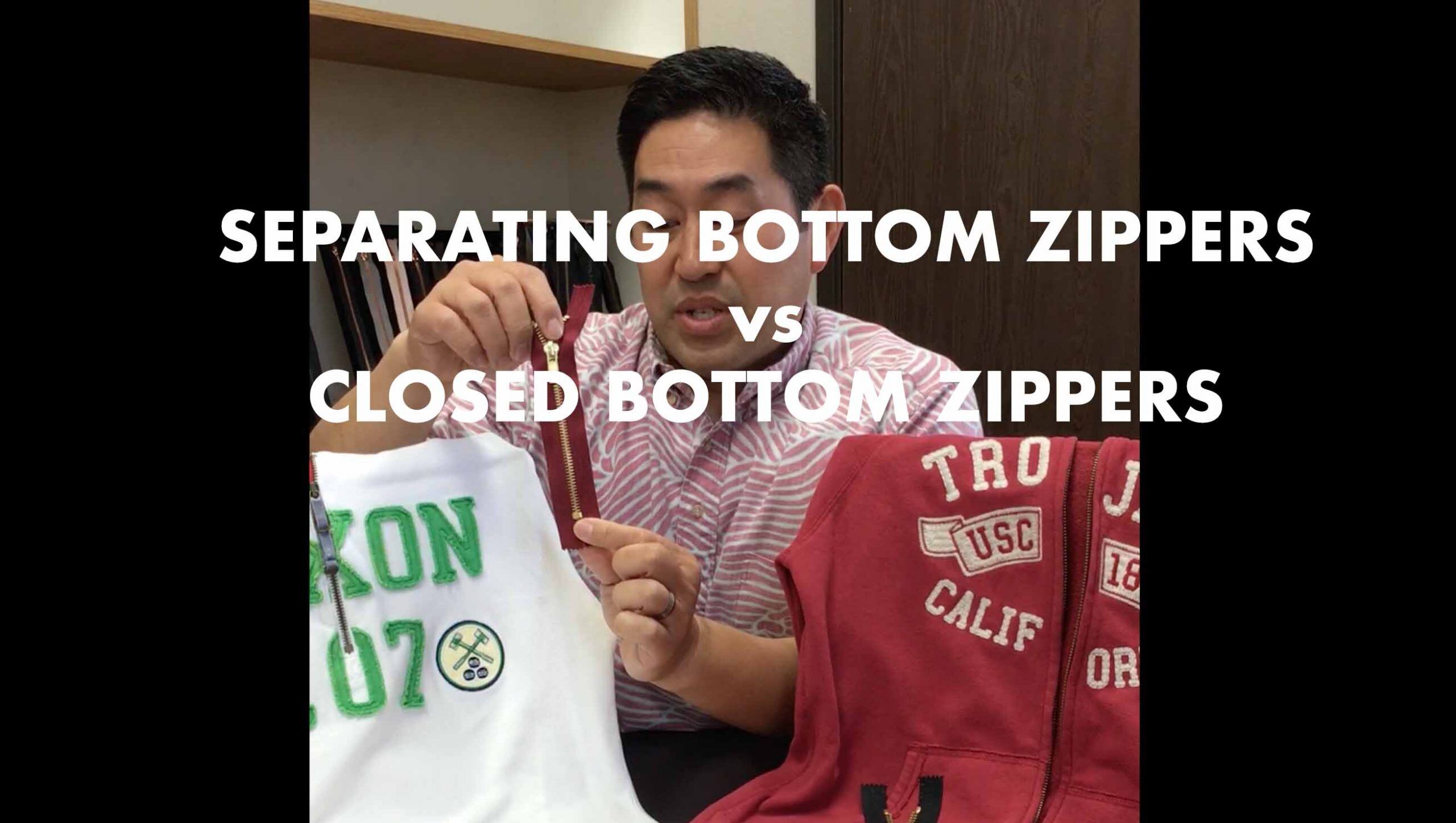 Separating Bottom Vs Closed Bottom Zippers [VIDEO]